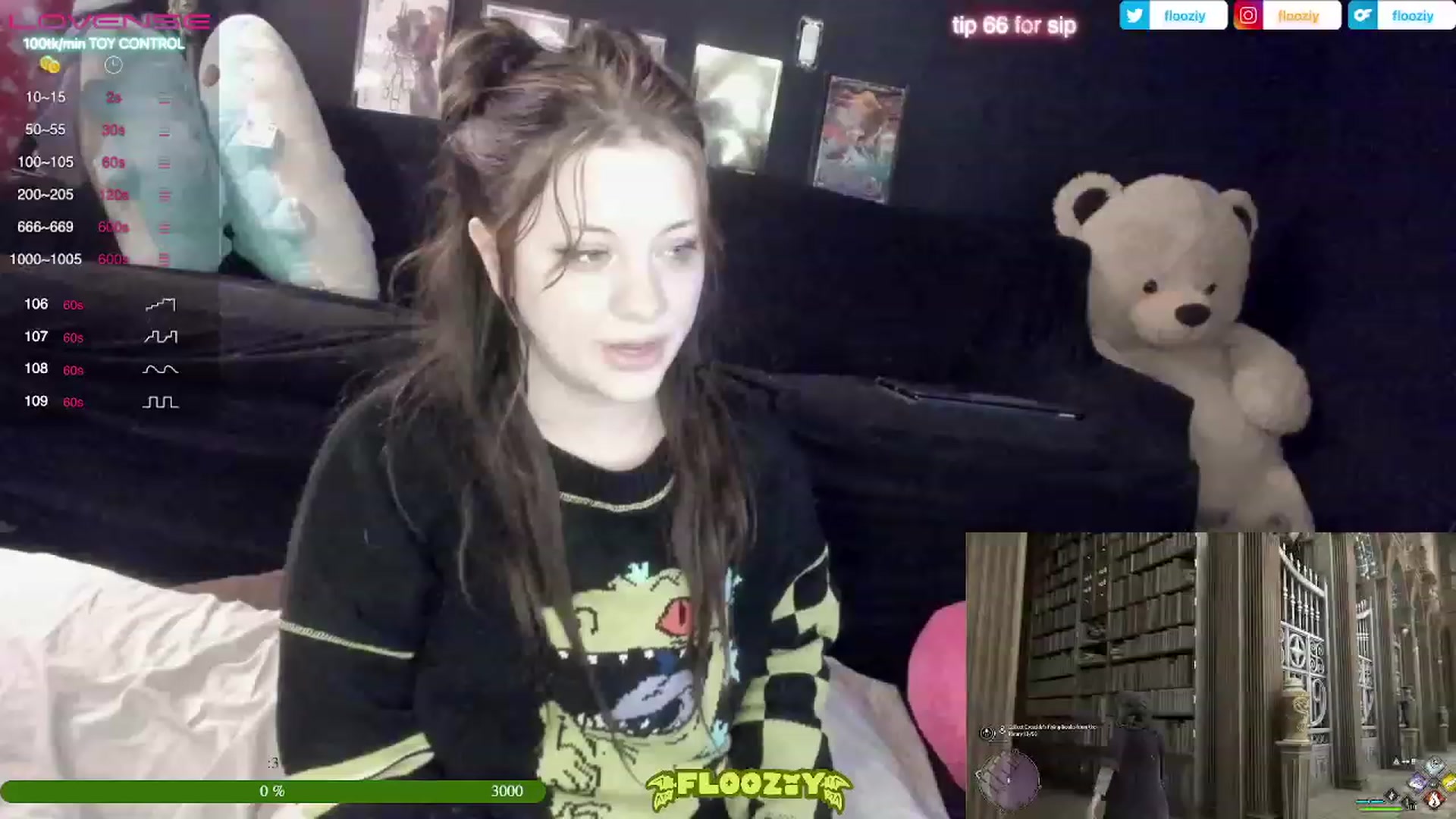 Gallery image thumbnail from flooziy's myfreecams stream on, 02/27/2023, 09:31 image 17 of 20