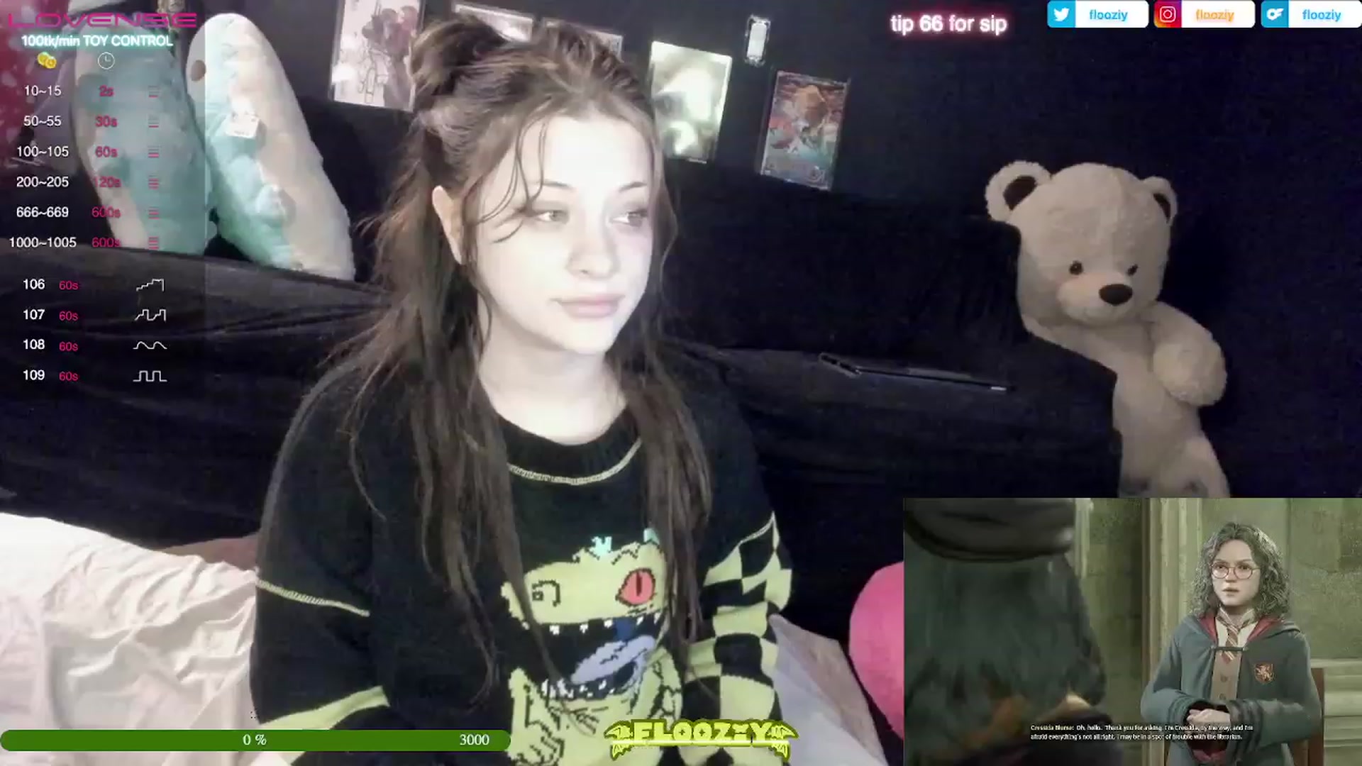 Gallery image thumbnail from flooziy's myfreecams stream on, 02/27/2023, 09:31 image 15 of 20