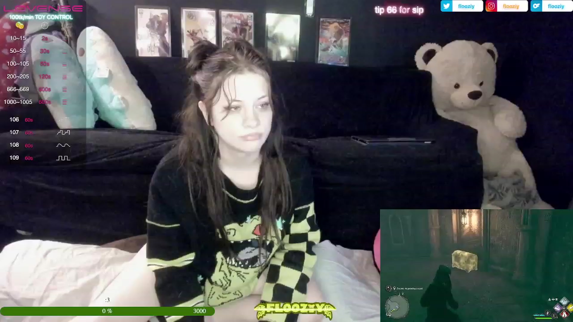 Gallery image thumbnail from flooziy's myfreecams stream on, 02/27/2023, 09:31 image 8 of 20