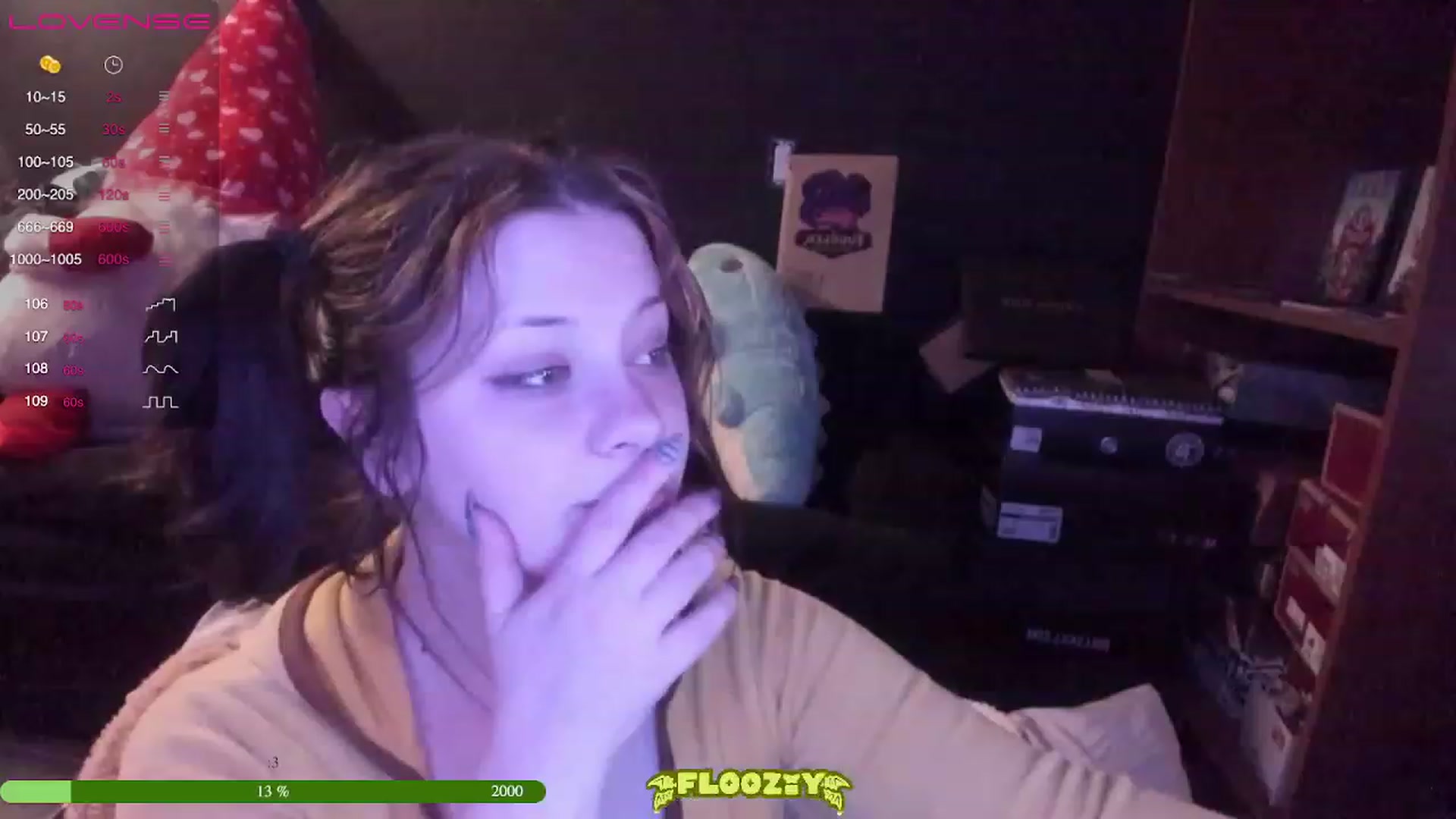 Gallery image thumbnail from flooziy's myfreecams stream on, 03/09/2023, 09:42 image 17 of 20