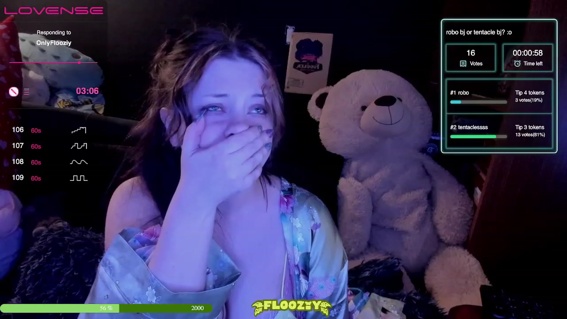 Gallery image thumbnail from flooziy's myfreecams stream on, 03/10/2023, 08:33 image 6 of 20