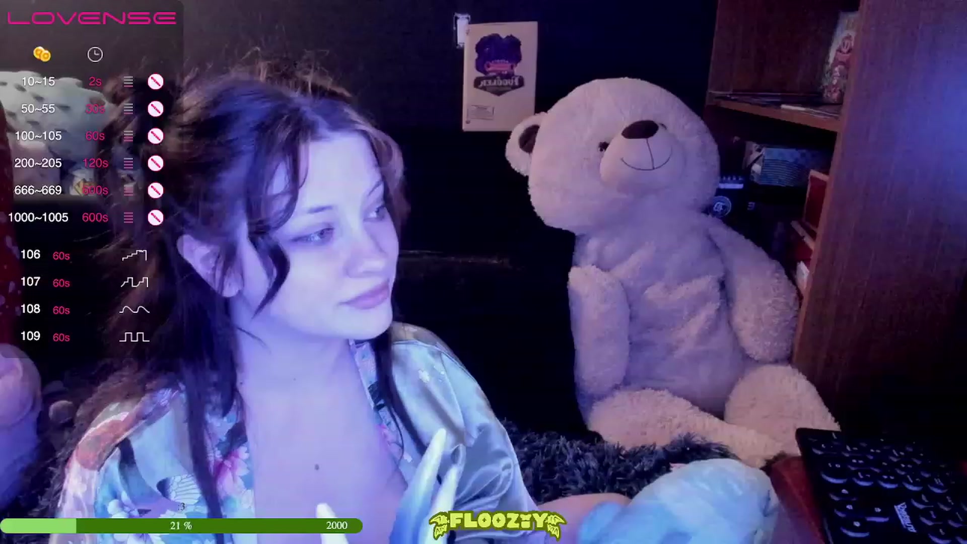 Gallery image thumbnail from flooziy's myfreecams stream on, 03/10/2023, 09:24 image 11 of 20