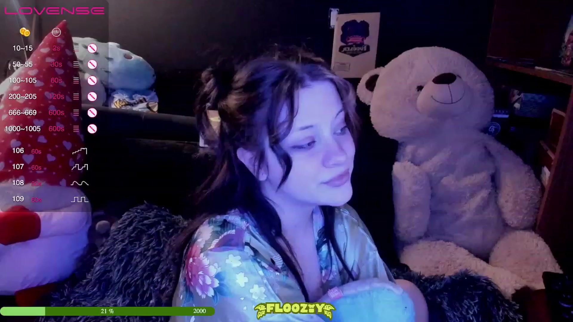 Gallery image thumbnail from flooziy's myfreecams stream on, 03/10/2023, 09:24 image 13 of 20