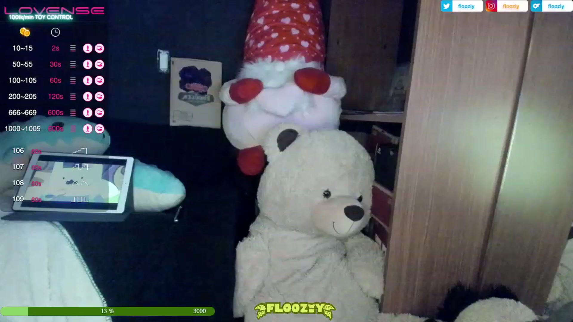Gallery image thumbnail from flooziy's myfreecams stream on, 03/12/2023, 06:35 image 17 of 20