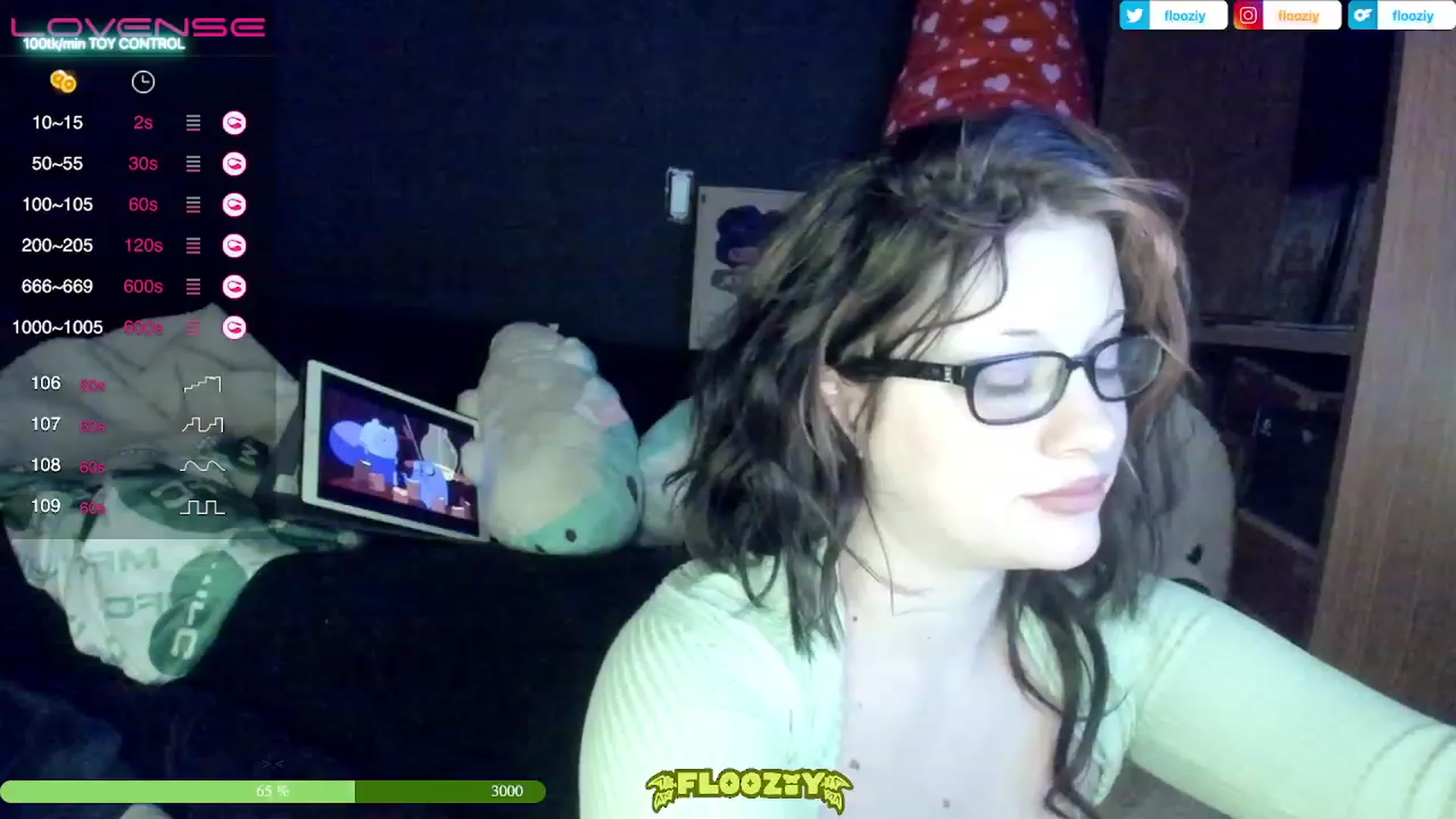 Gallery image thumbnail from flooziy's myfreecams stream on, 03/12/2023, 08:10 image 13 of 20