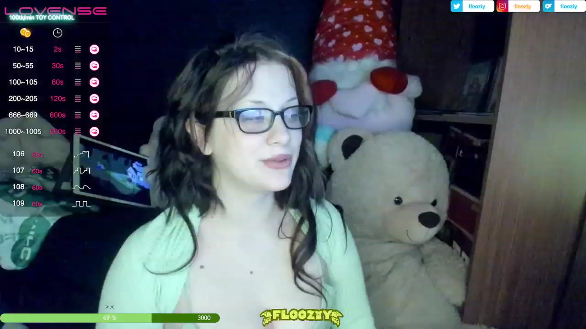 Gallery image thumbnail from flooziy's myfreecams stream on, 03/12/2023, 08:10 image 20 of 20