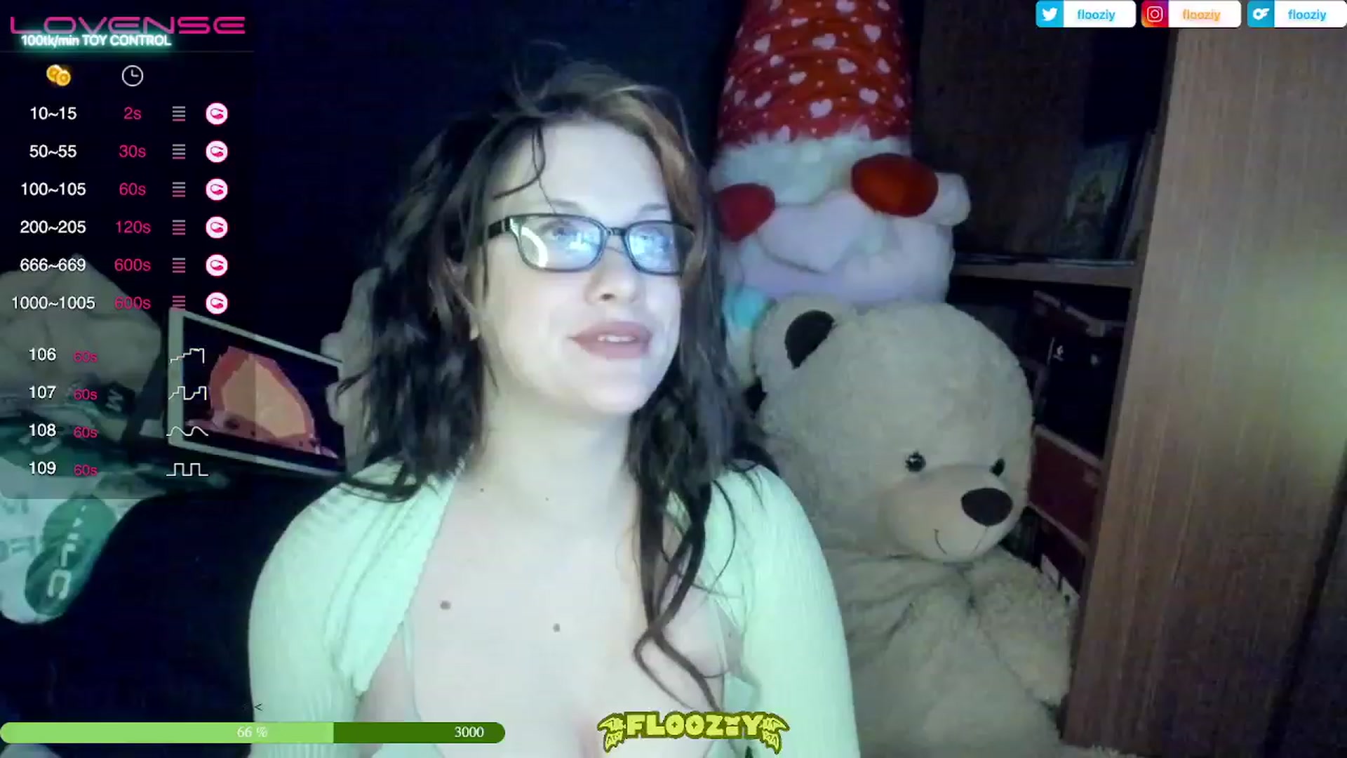 Gallery image thumbnail from flooziy's myfreecams stream on, 03/12/2023, 08:10 image 15 of 20