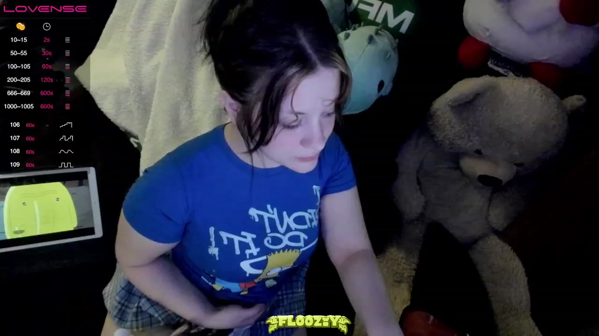 Gallery image thumbnail from flooziy's myfreecams stream on, 03/15/2023, 06:42 image 17 of 20