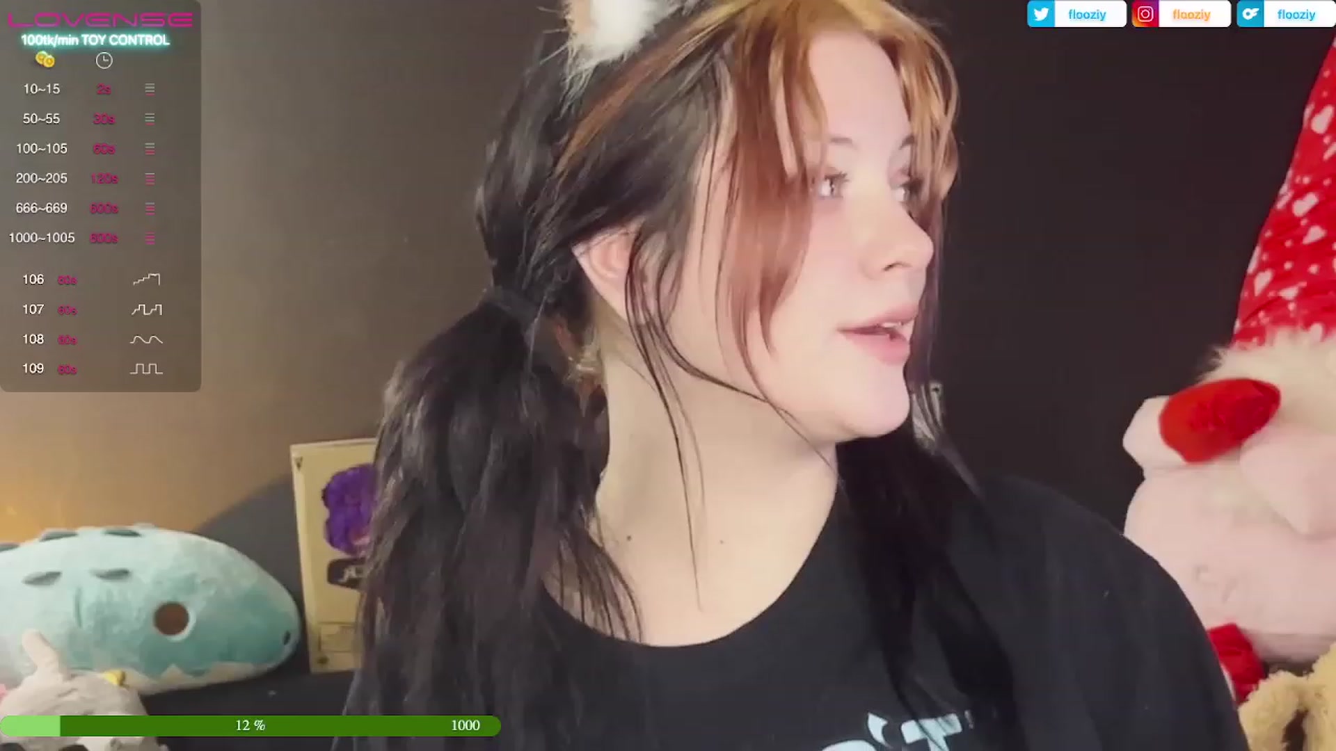 Gallery image thumbnail from flooziy's myfreecams stream on, 03/24/2023, 10:19 image 2 of 20