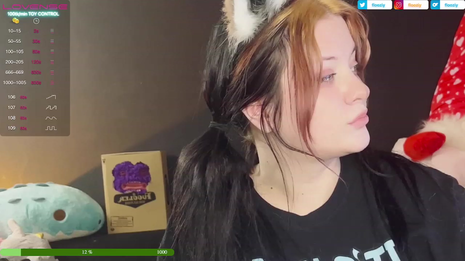 Gallery image thumbnail from flooziy's myfreecams stream on, 03/24/2023, 10:19 image 1 of 20
