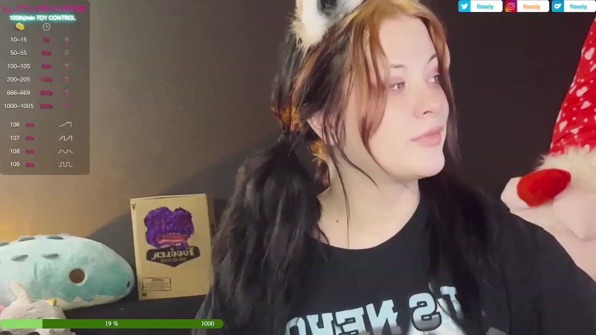 Gallery image thumbnail from flooziy's myfreecams stream on, 03/24/2023, 10:19 image 5 of 20