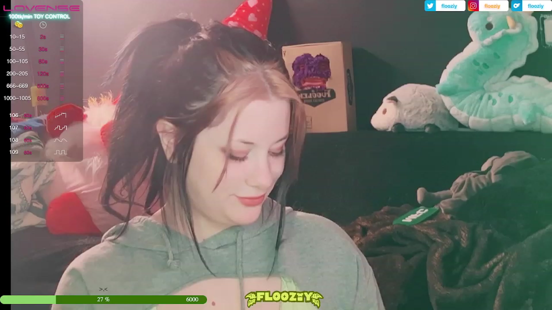Gallery image thumbnail from flooziy's myfreecams stream on, 03/29/2023, 04:08 image 9 of 20
