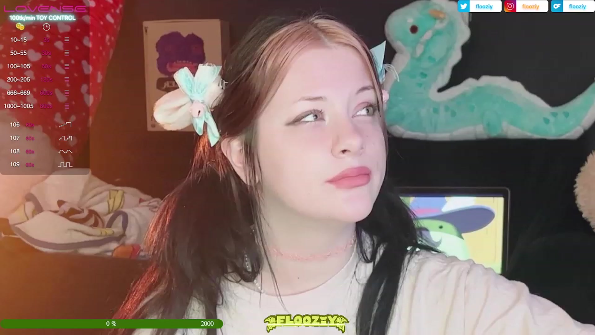 Gallery image thumbnail from flooziy's myfreecams stream on, 03/30/2023, 10:01 image 1 of 20