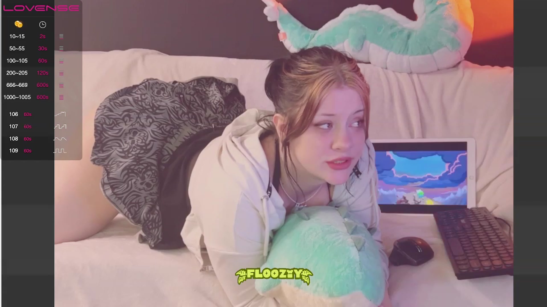 Gallery image thumbnail from flooziy's myfreecams stream on, 04/07/2023, 09:46 image 16 of 20