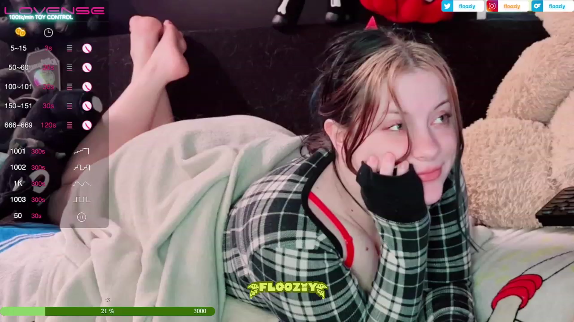 Gallery image thumbnail from flooziy's myfreecams stream on, 04/12/2023, 10:38 image 5 of 20