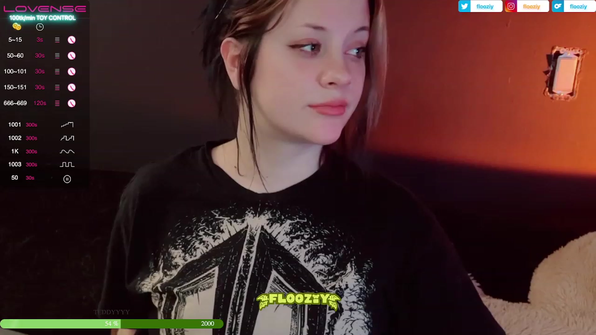 Gallery image thumbnail from flooziy's myfreecams stream on, 04/13/2023, 10:52 image 16 of 20