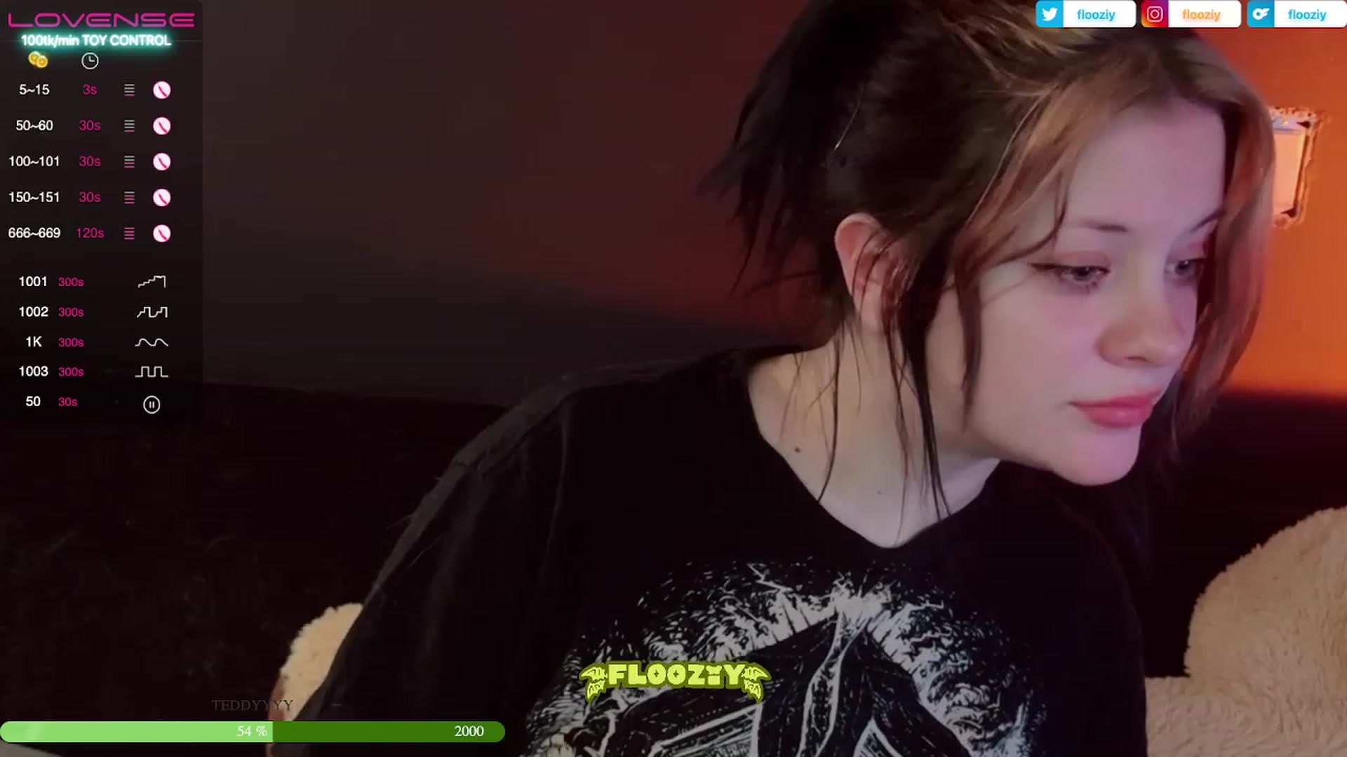 Gallery image thumbnail from flooziy's myfreecams stream on, 04/13/2023, 10:52 image 6 of 20