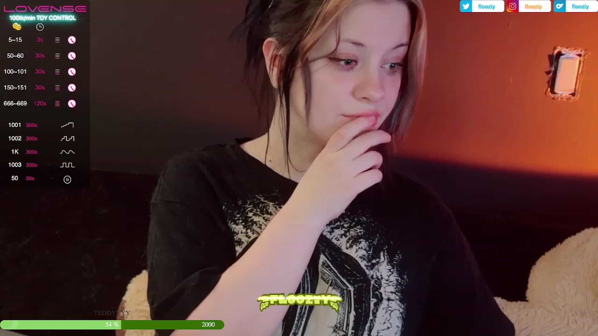 Gallery image thumbnail from flooziy's myfreecams stream on, 04/13/2023, 10:52 image 10 of 20