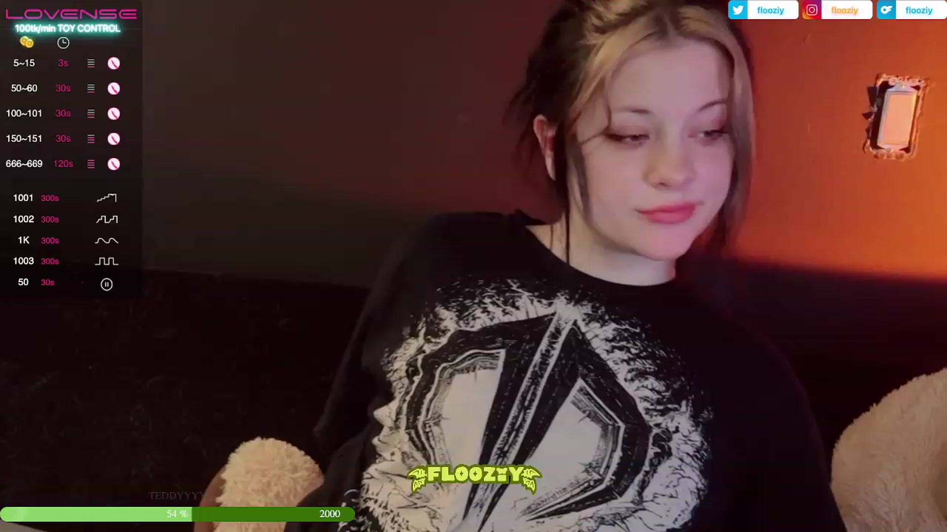 Gallery image thumbnail from flooziy's myfreecams stream on, 04/13/2023, 10:52 image 11 of 20