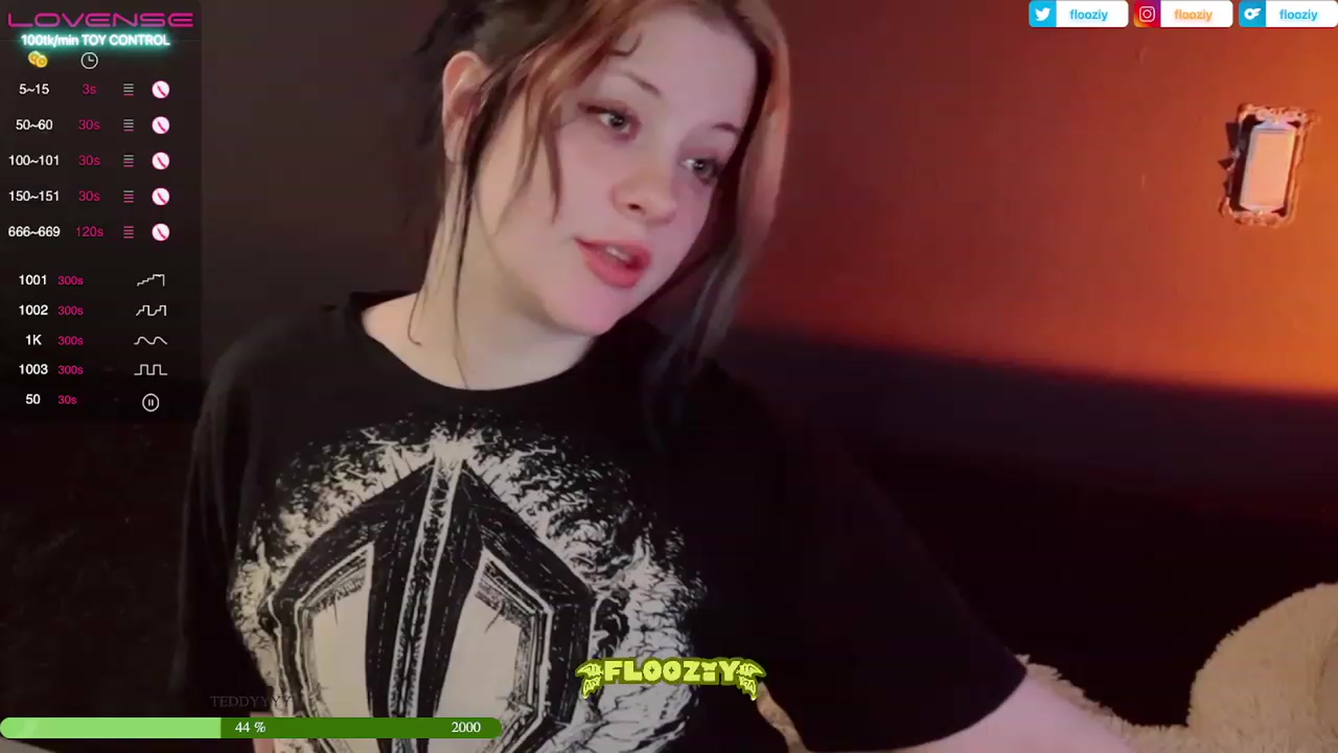 Gallery image thumbnail from flooziy's myfreecams stream on, 04/13/2023, 10:52 image 1 of 20