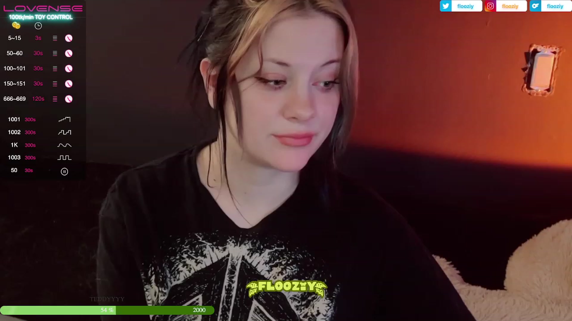 Gallery image thumbnail from flooziy's myfreecams stream on, 04/13/2023, 10:52 image 12 of 20
