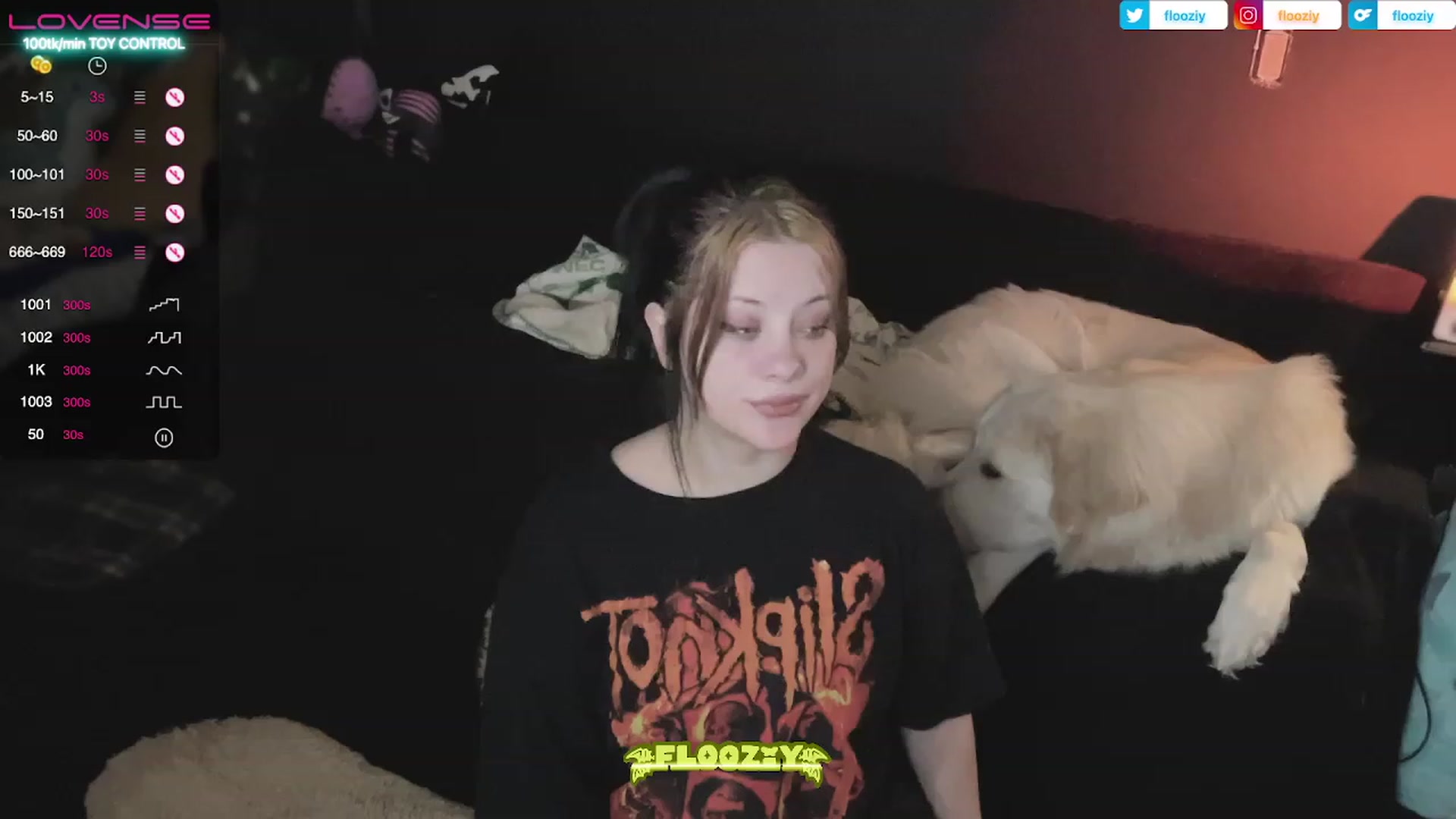 Gallery image thumbnail from flooziy's myfreecams stream on, 04/16/2023, 06:50 image 3 of 20
