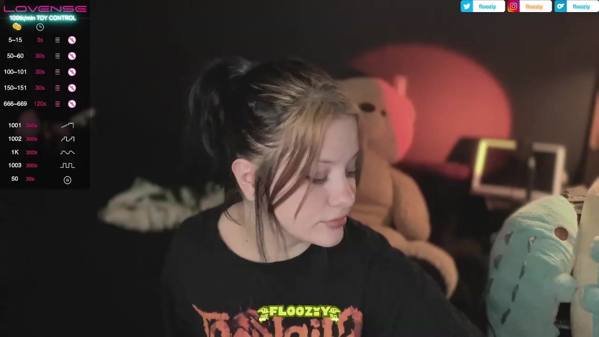 Gallery image thumbnail from flooziy's myfreecams stream on, 04/16/2023, 06:50 image 13 of 20