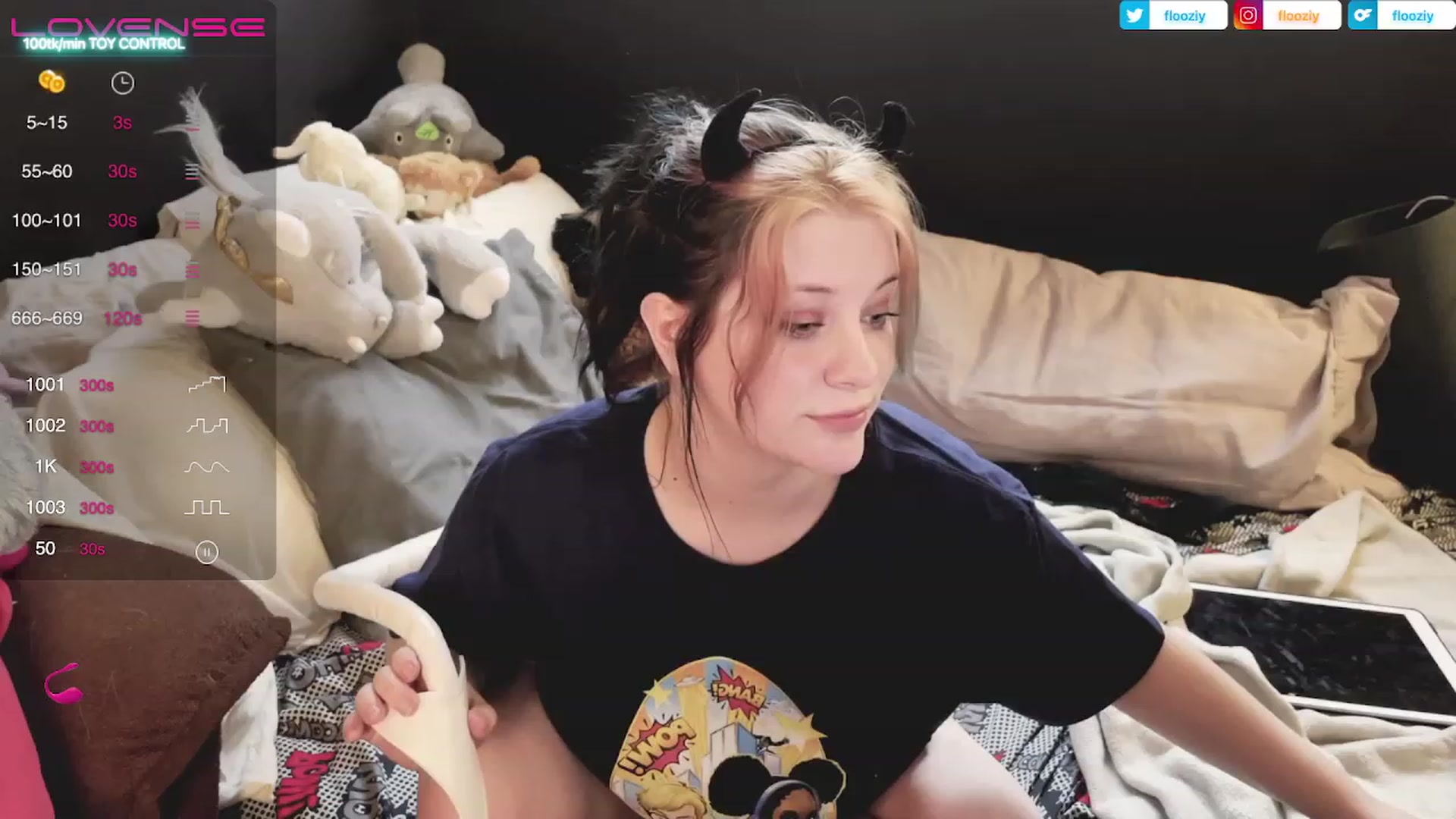 Gallery image thumbnail from flooziy's myfreecams stream on, 05/07/2023, 01:53 image 15 of 20