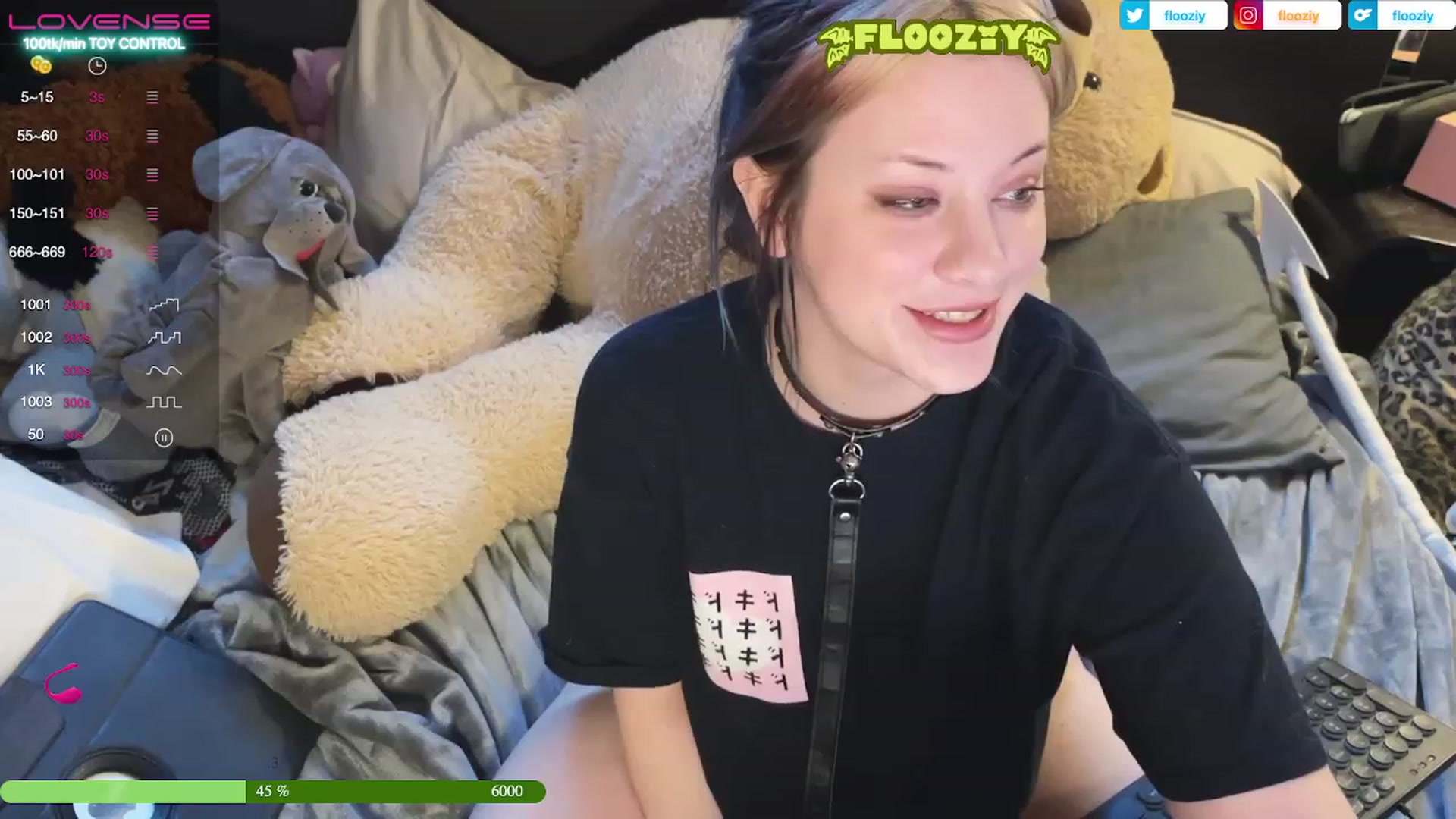 Gallery image thumbnail from flooziy's myfreecams stream on, 05/10/2023, 03:34 image 5 of 20