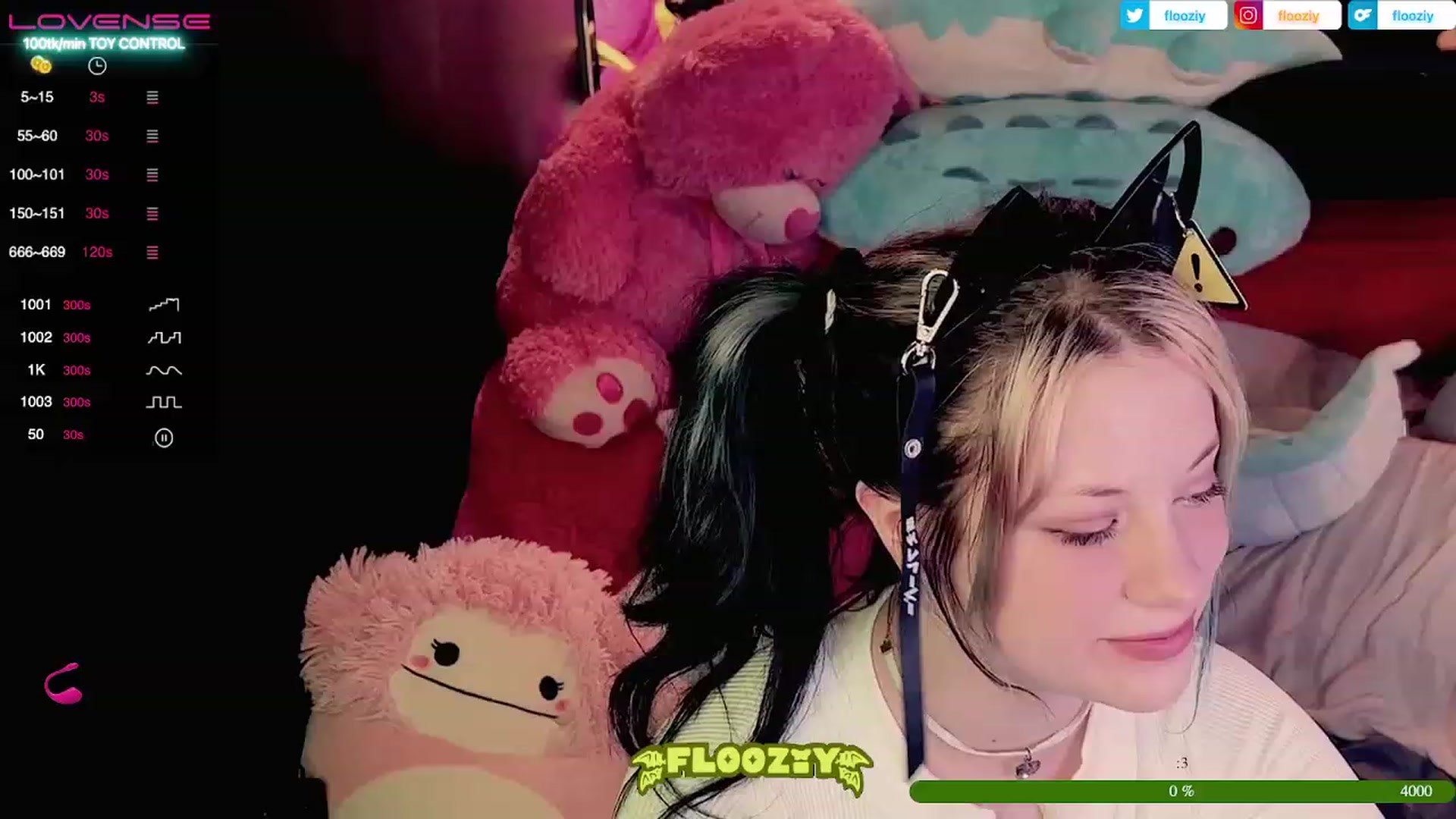 Gallery image thumbnail from flooziy's myfreecams stream on, 06/11/2023, 04:23 image 1 of 20
