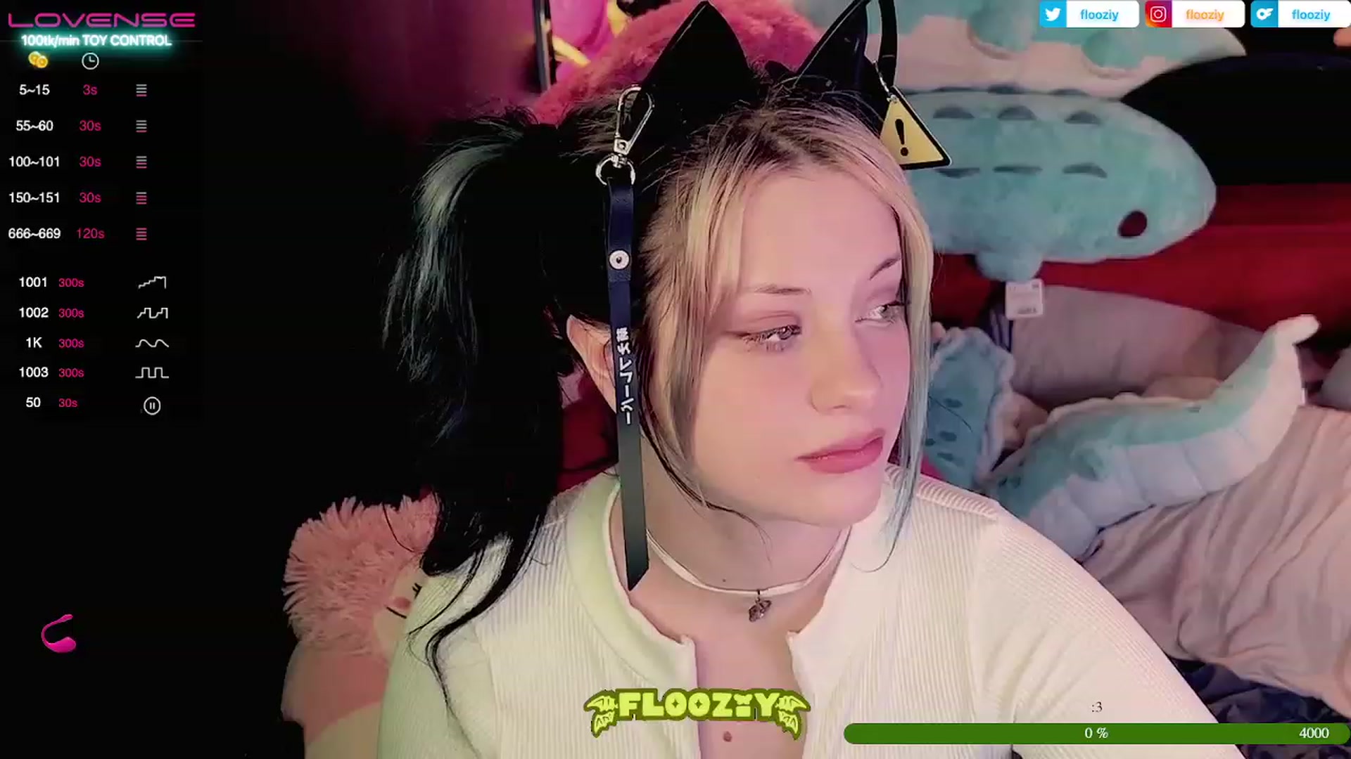 Gallery image thumbnail from flooziy's myfreecams stream on, 06/11/2023, 04:23 image 3 of 20