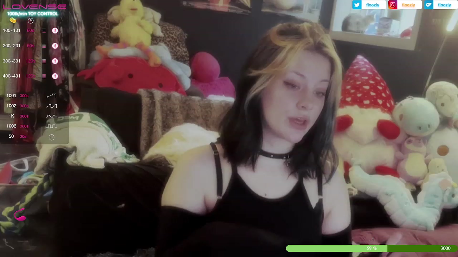 Gallery image thumbnail from flooziy's myfreecams stream on, 06/14/2023, 01:36 image 19 of 20