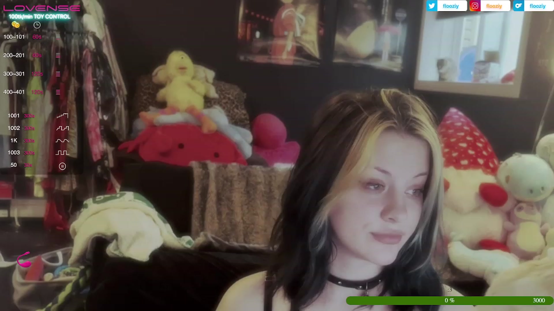 Gallery image thumbnail from flooziy's myfreecams stream on, 06/14/2023, 01:36 image 1 of 20