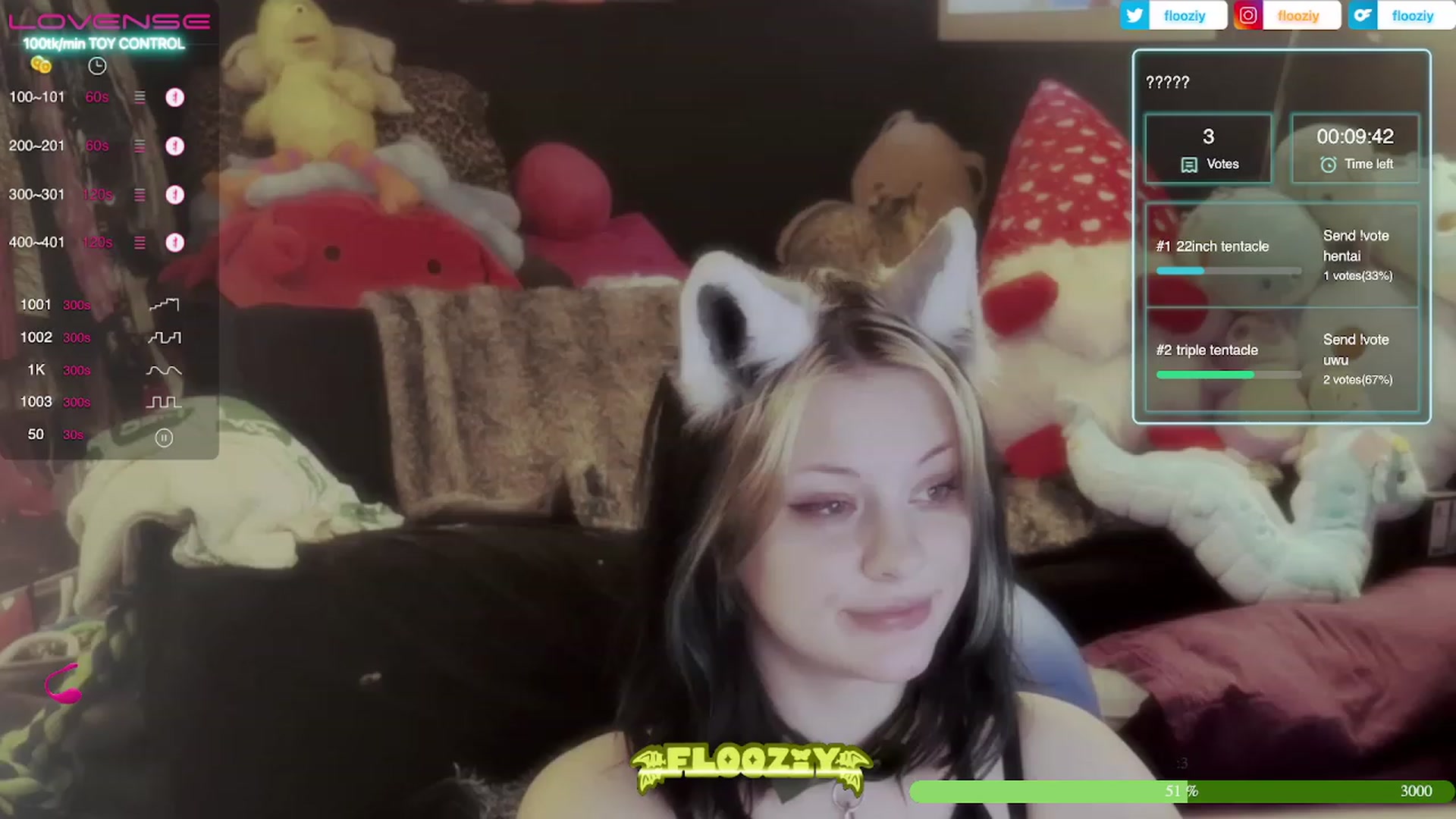 Gallery image thumbnail from flooziy's myfreecams stream on, 06/14/2023, 04:56 image 12 of 20