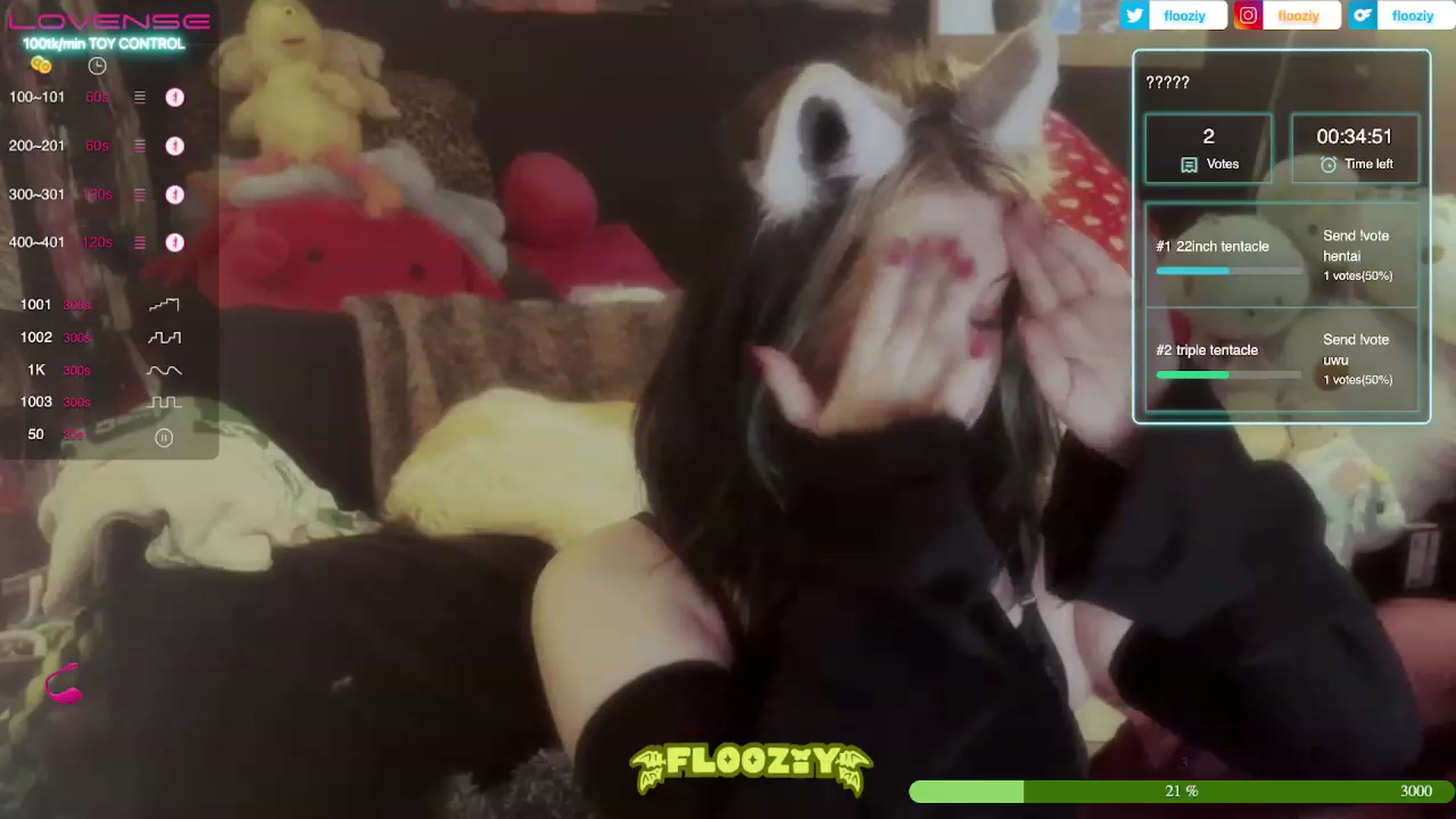 Gallery image thumbnail from flooziy's myfreecams stream on, 06/14/2023, 04:56 image 9 of 20
