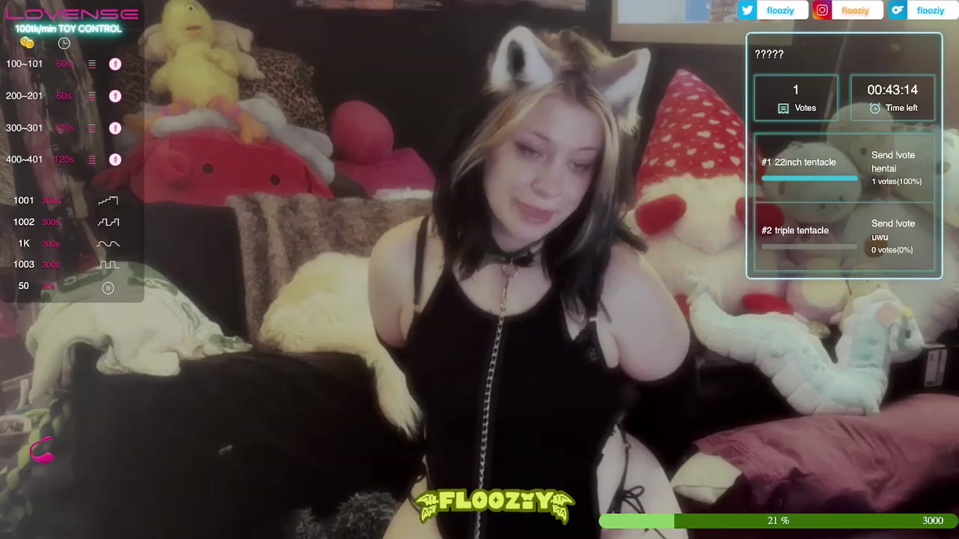 Gallery image thumbnail from flooziy's myfreecams stream on, 06/14/2023, 04:56 image 8 of 20