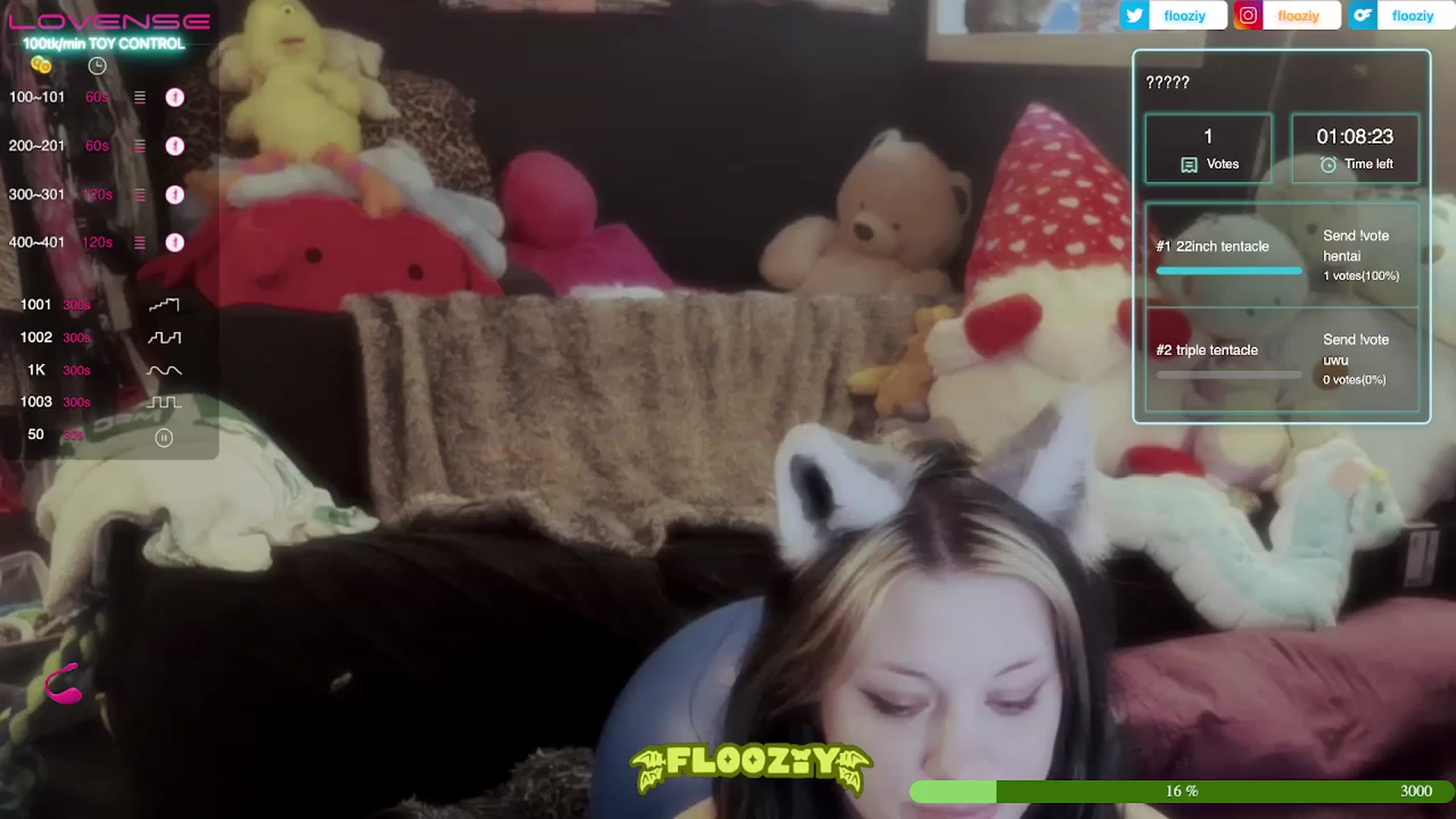 Gallery image thumbnail from flooziy's myfreecams stream on, 06/14/2023, 04:56 image 5 of 20