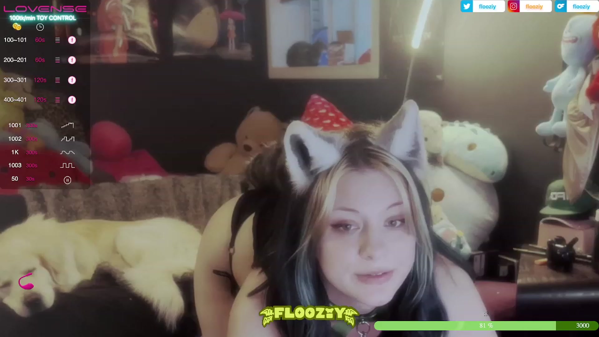 Gallery image thumbnail from flooziy's myfreecams stream on, 06/14/2023, 04:56 image 14 of 20