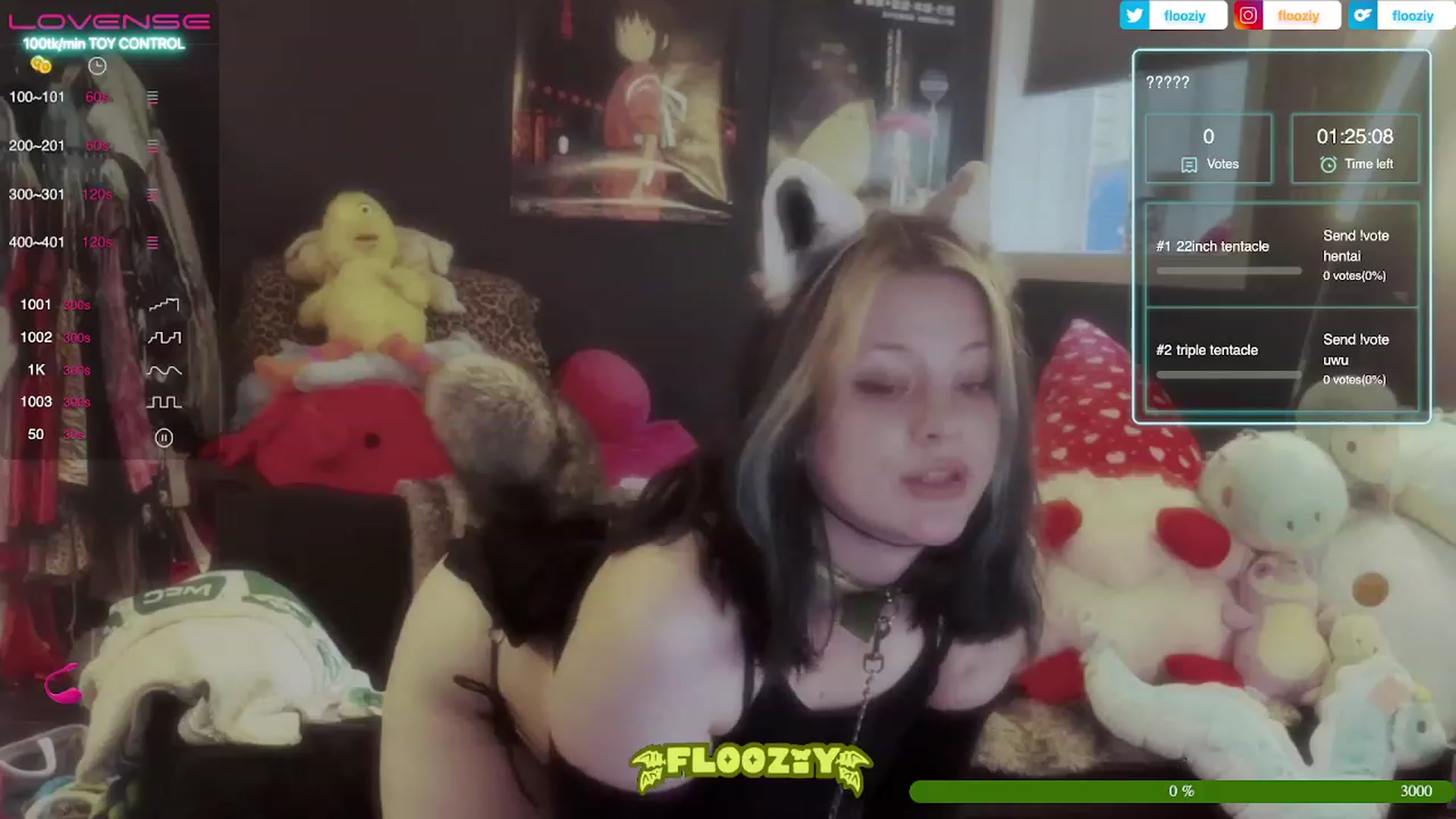 Gallery image thumbnail from flooziy's myfreecams stream on, 06/14/2023, 04:56 image 3 of 20