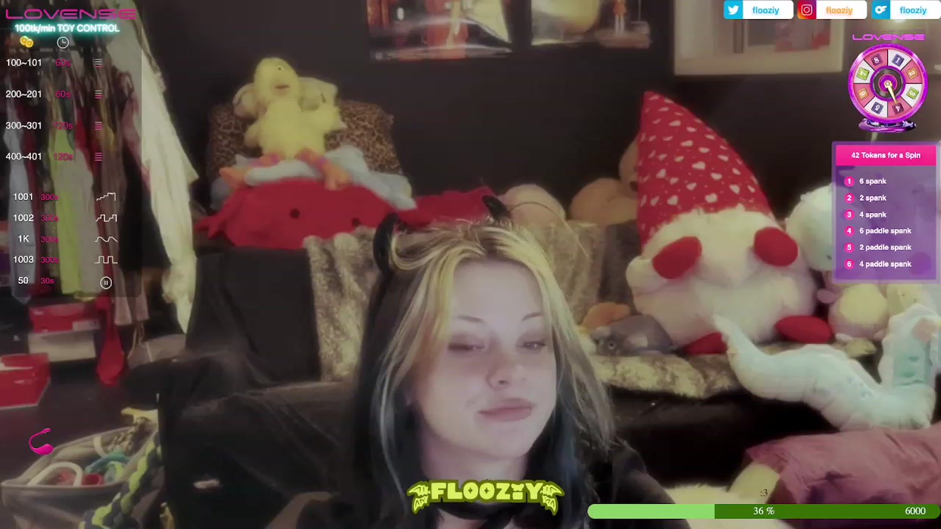 Gallery image thumbnail from flooziy's myfreecams stream on, 06/15/2023, 05:05 image 17 of 20