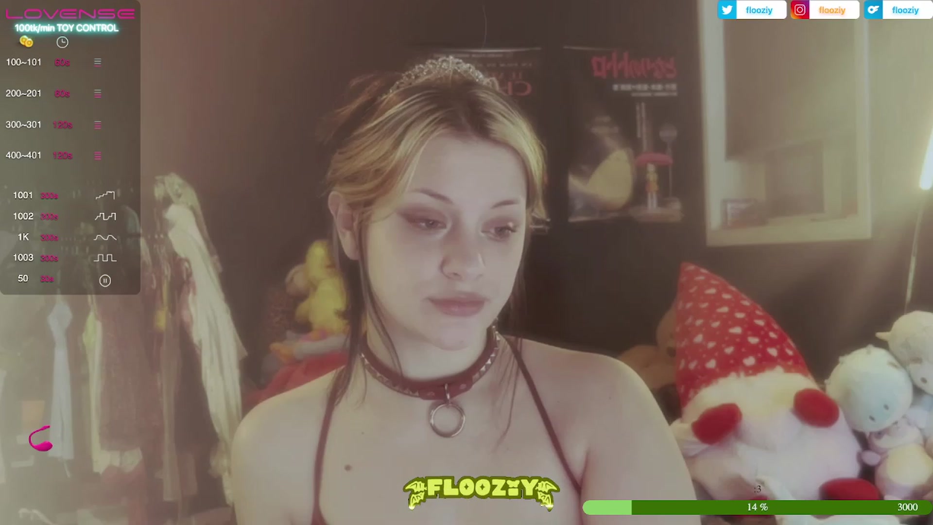 Gallery image thumbnail from flooziy's myfreecams stream on, 06/15/2023, 08:28 image 17 of 20