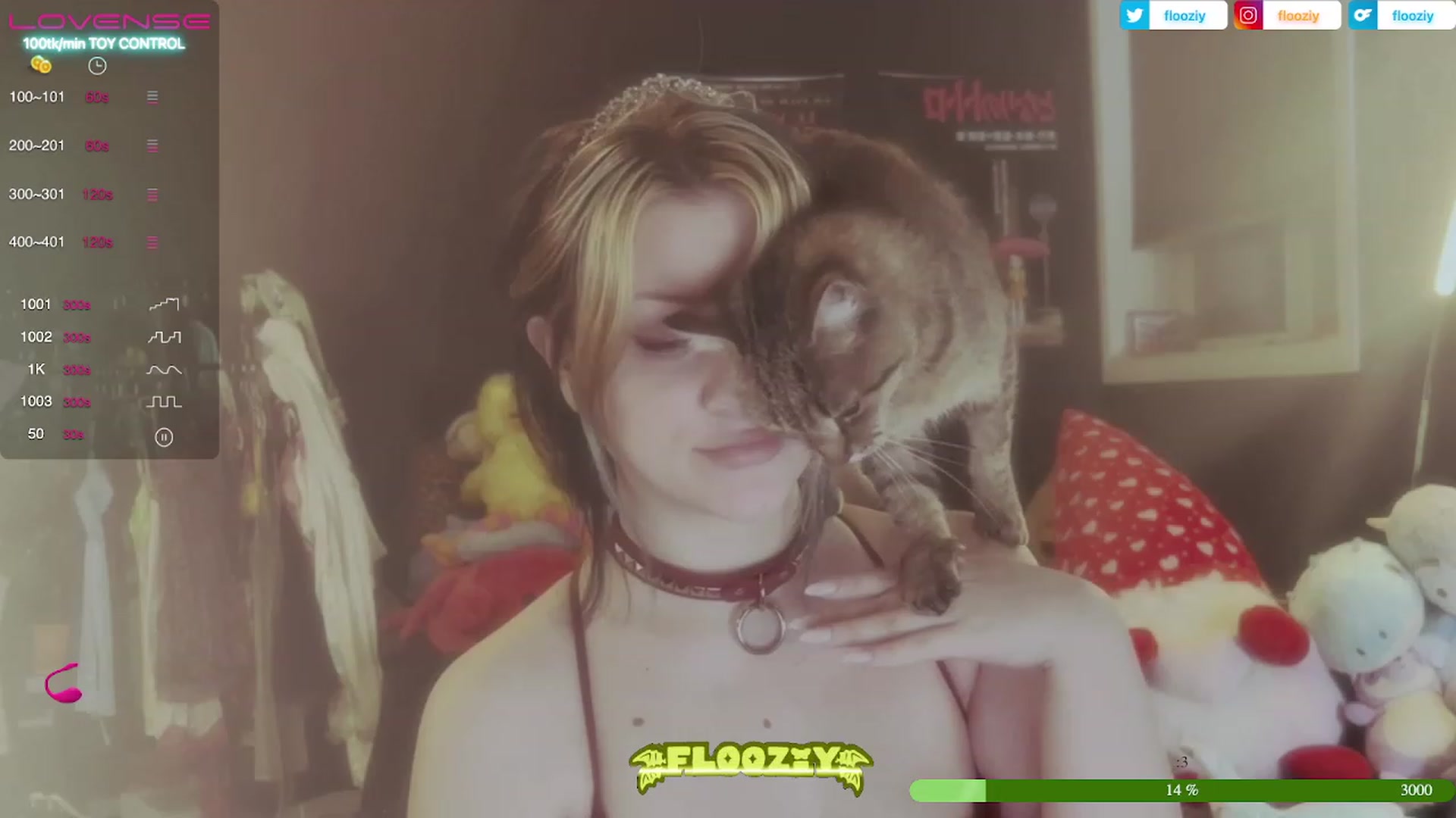 Gallery image thumbnail from flooziy's myfreecams stream on, 06/15/2023, 08:28 image 14 of 20