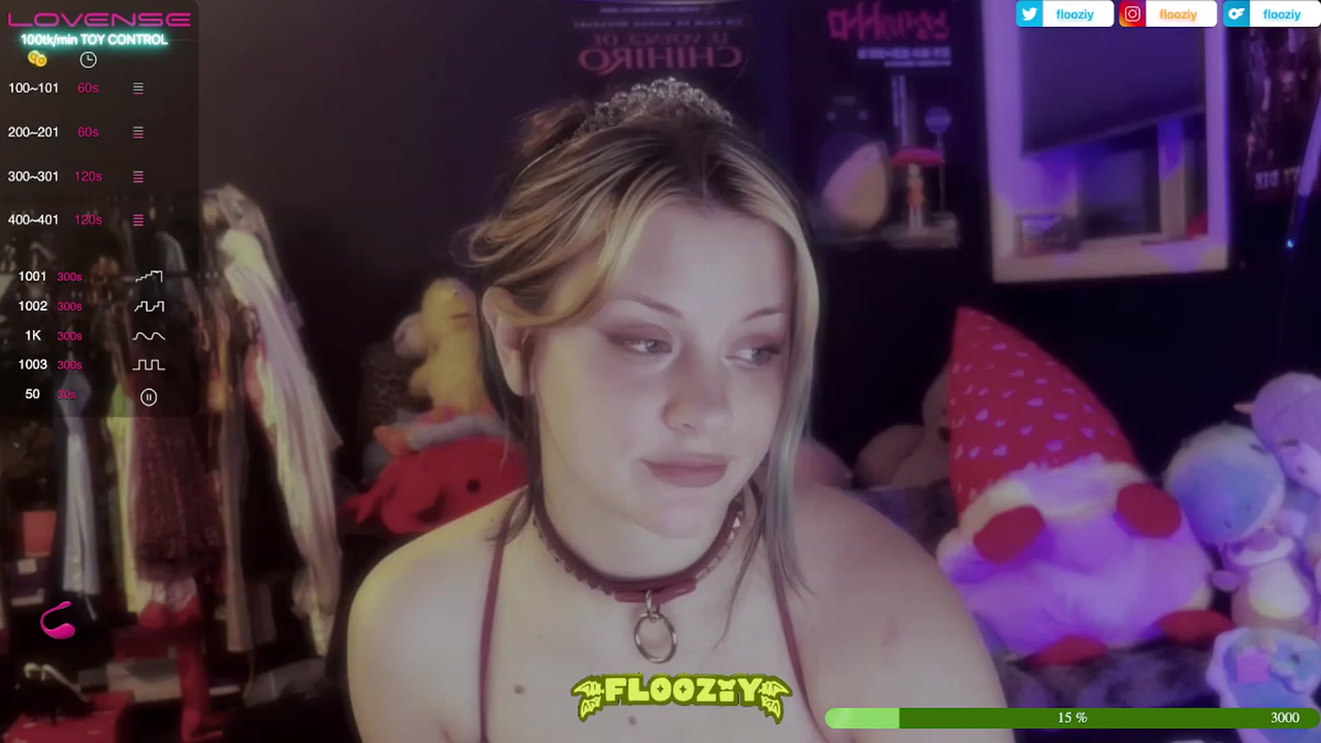 Gallery image thumbnail from flooziy's myfreecams stream on, 06/15/2023, 08:46 image 12 of 20