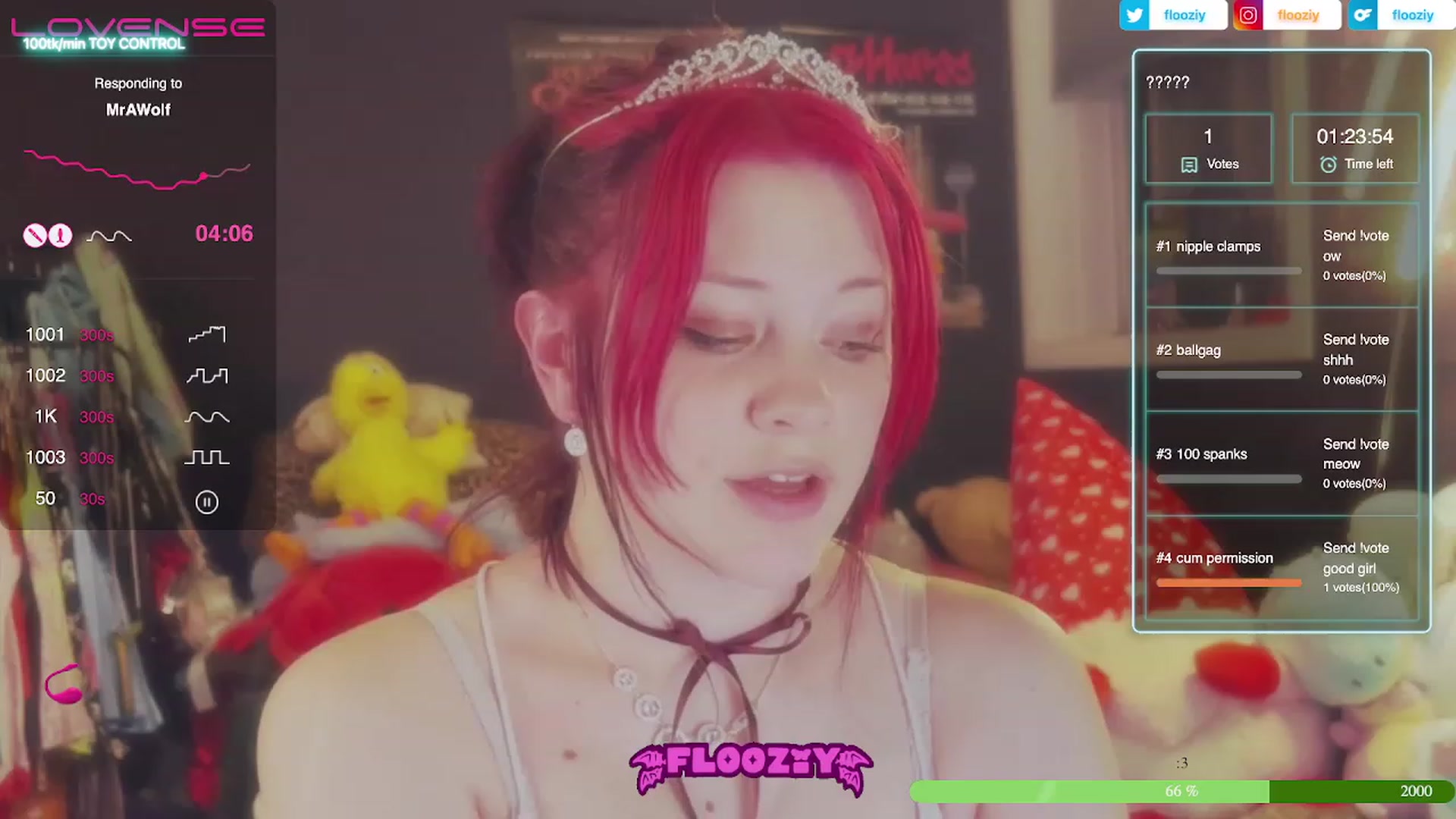 Gallery image thumbnail from flooziy's myfreecams stream on, 06/23/2023, 04:53 image 12 of 20