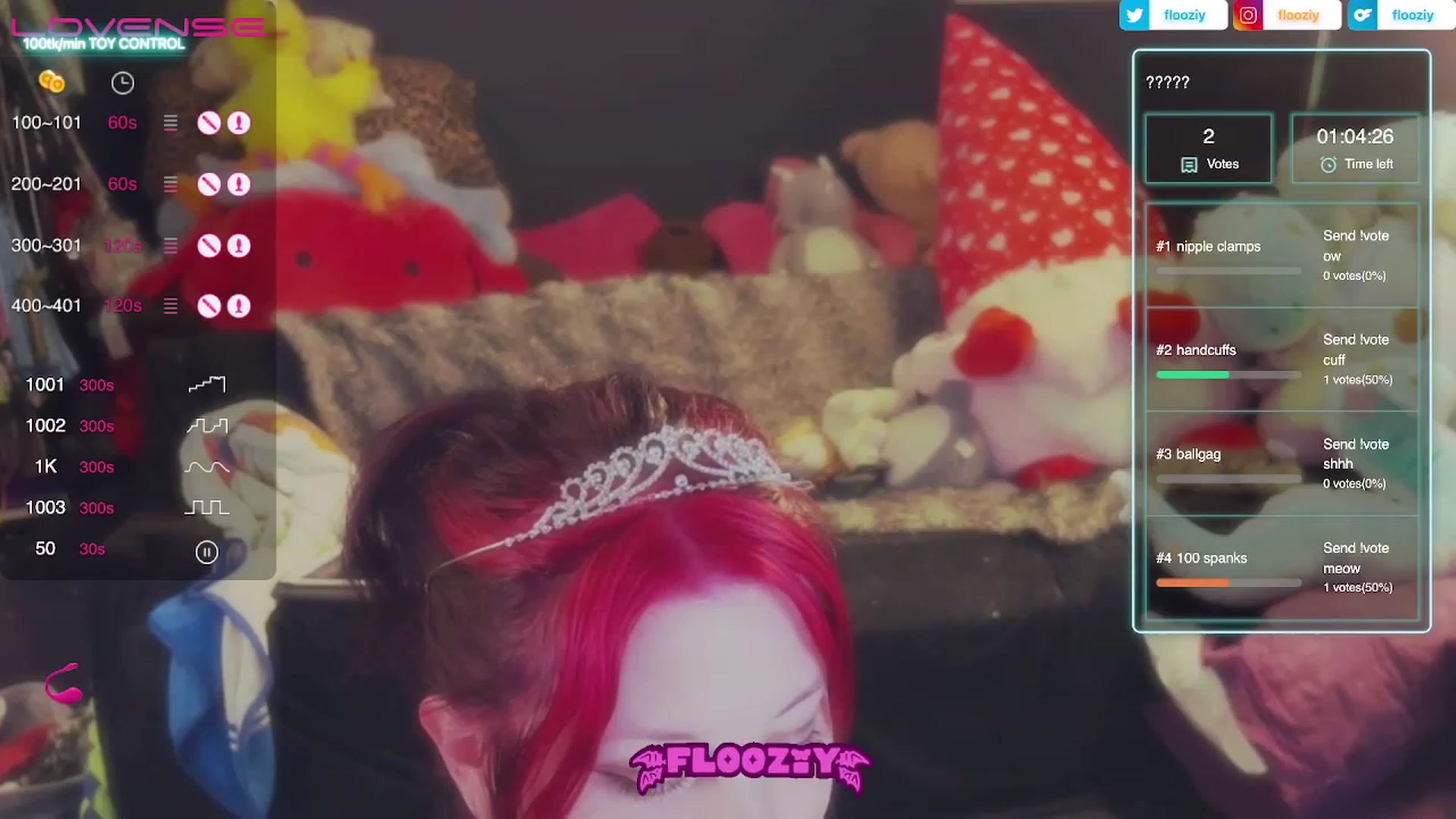 Gallery image thumbnail from flooziy's myfreecams stream on, 06/23/2023, 04:53 image 3 of 20