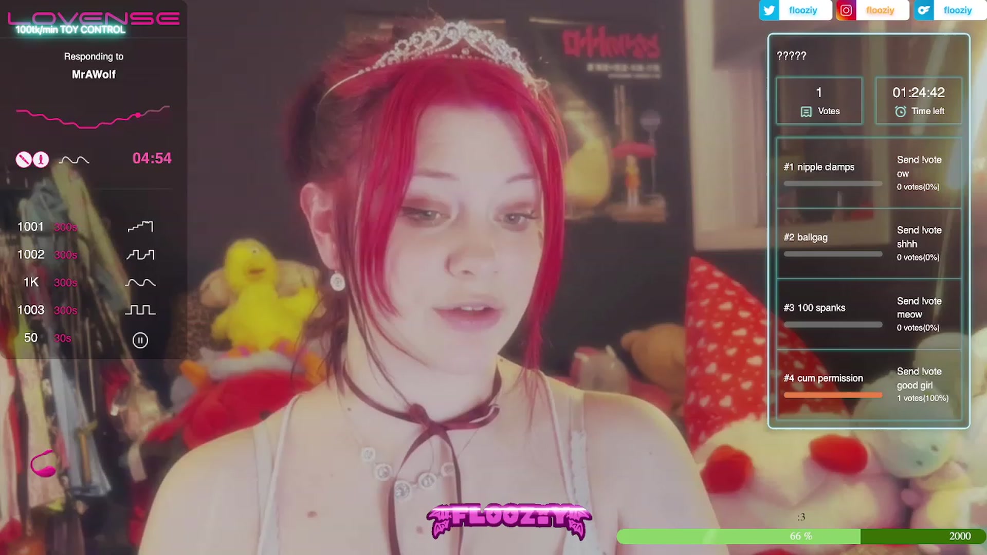 Gallery image thumbnail from flooziy's myfreecams stream on, 06/23/2023, 04:53 image 11 of 20