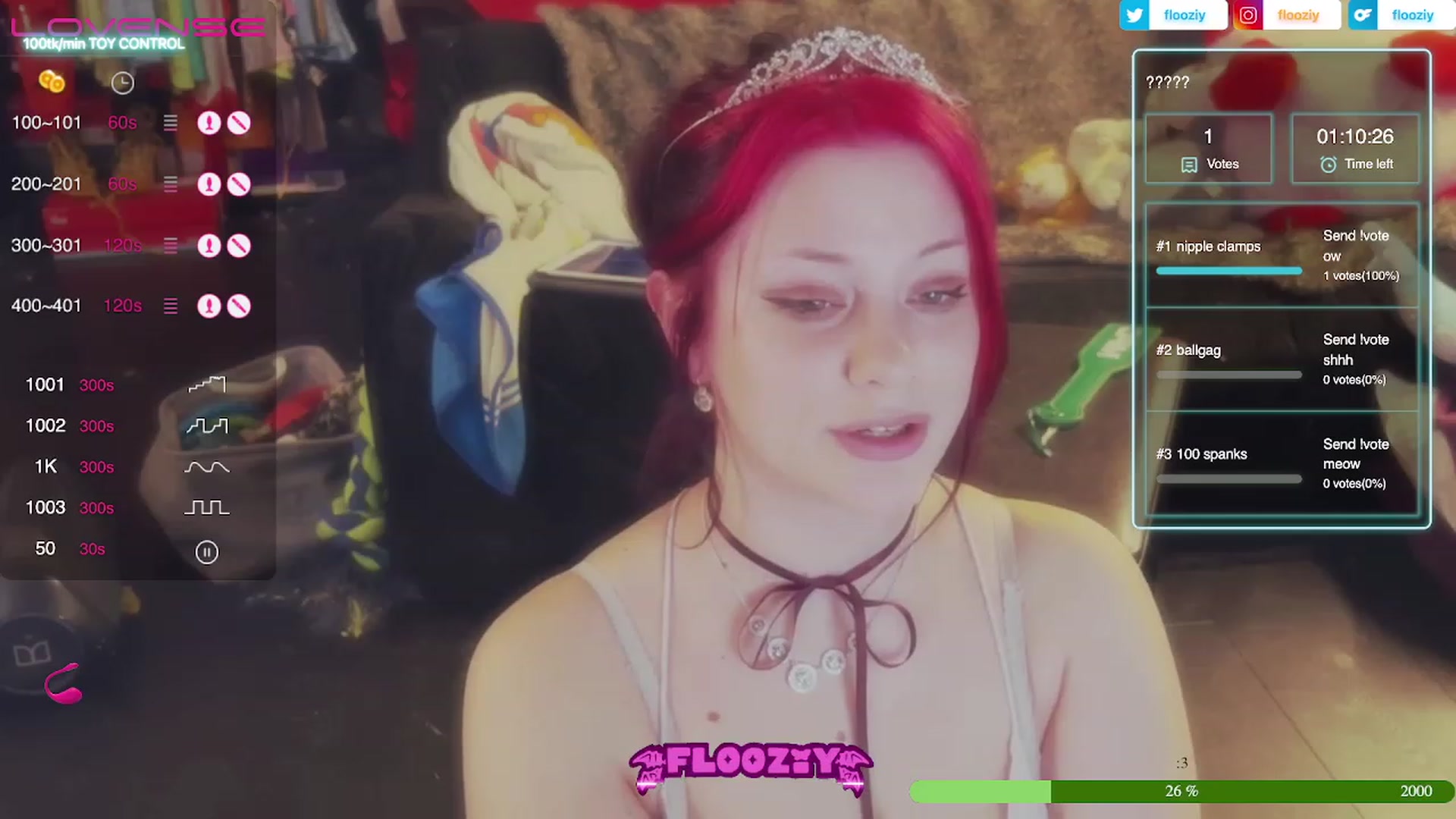 Gallery image thumbnail from flooziy's myfreecams stream on, 06/23/2023, 05:27 image 18 of 20