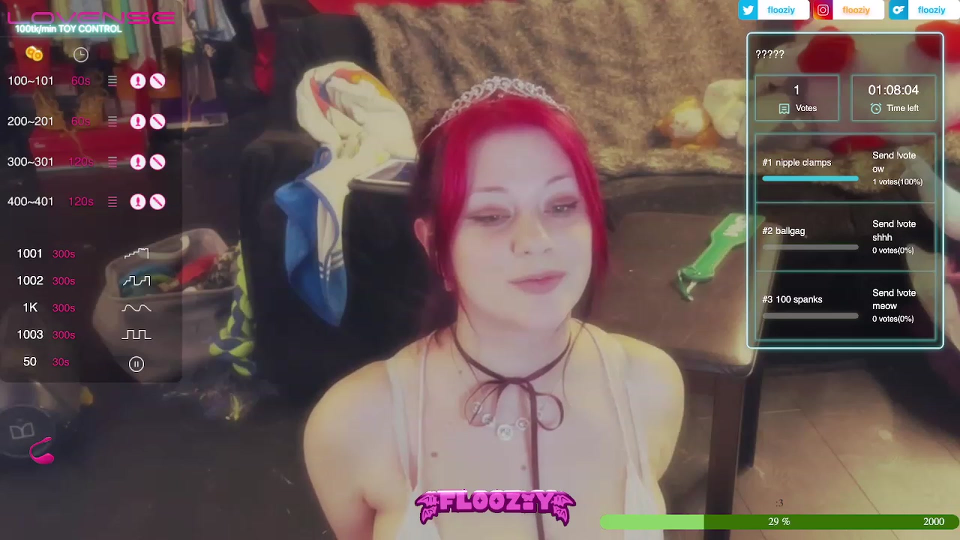 Gallery image thumbnail from flooziy's myfreecams stream on, 06/23/2023, 05:27 image 20 of 20