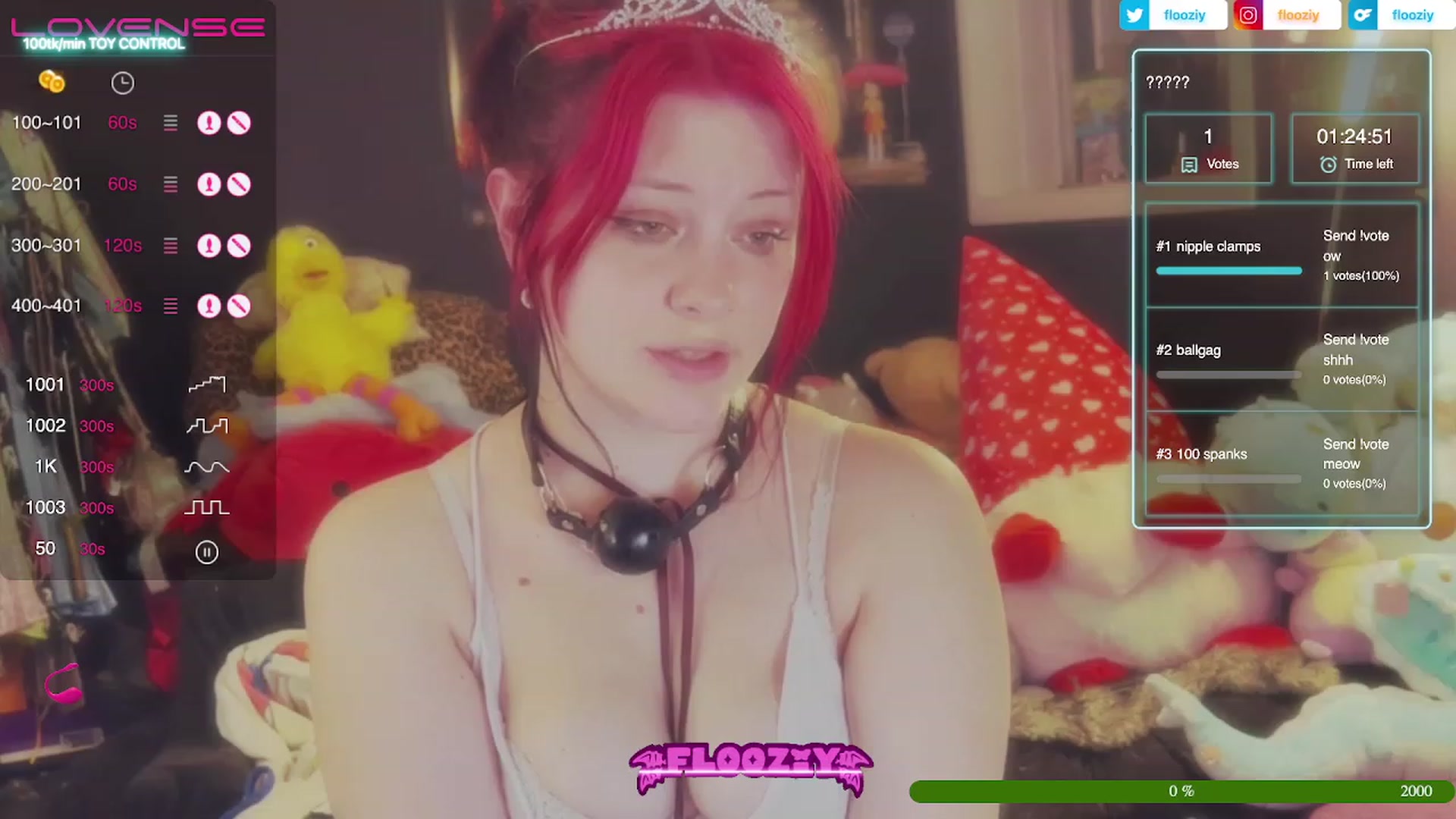 Gallery image thumbnail from flooziy's myfreecams stream on, 06/23/2023, 05:27 image 4 of 20