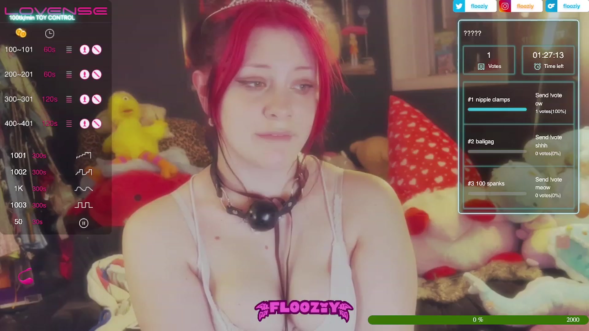 Gallery image thumbnail from flooziy's myfreecams stream on, 06/23/2023, 05:27 image 2 of 20